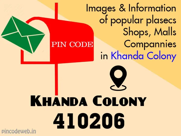 Khanda Colony pin code